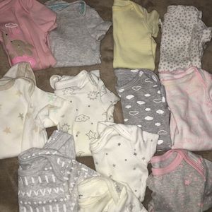 Baby girl onesies etc